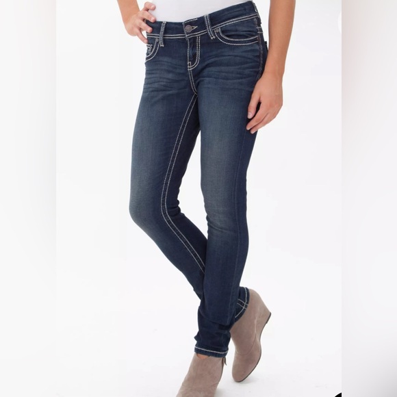 BKE | Dakota Skinny Stretch Denim Jeans In Hamilton Size 29R - Picture 2 of 14